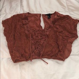 Cute Cropped Top Forever 21